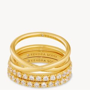 Kendra Scott Livy Ring set.